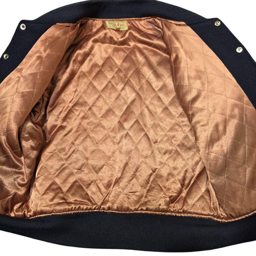 STYLE EYES M品番 90s メルトン×レザー スタジャン