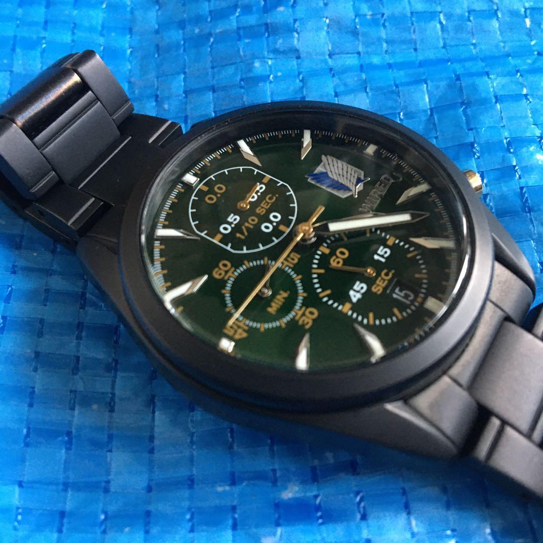 レア★SEIKO⬛︎WIRED⬛︎進撃の巨人⬛︎コラボ腕時計