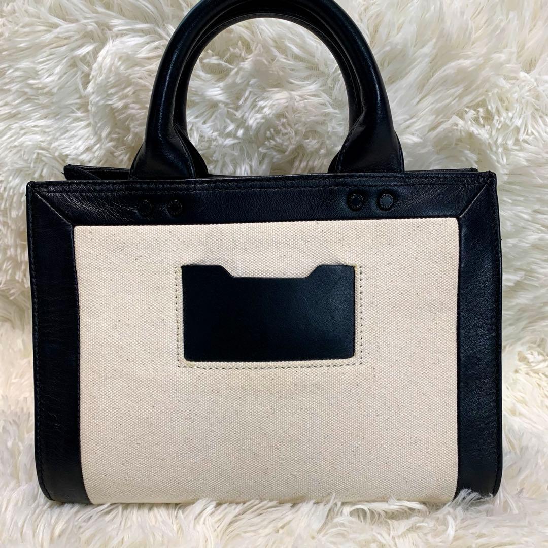 専用♡DIESEL【フラシ サンボニー】レザー キャンバス トートバッグ