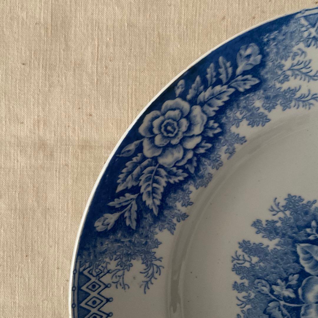 SAINT-AMAND サンタマン窯 花柄 デザートカップ