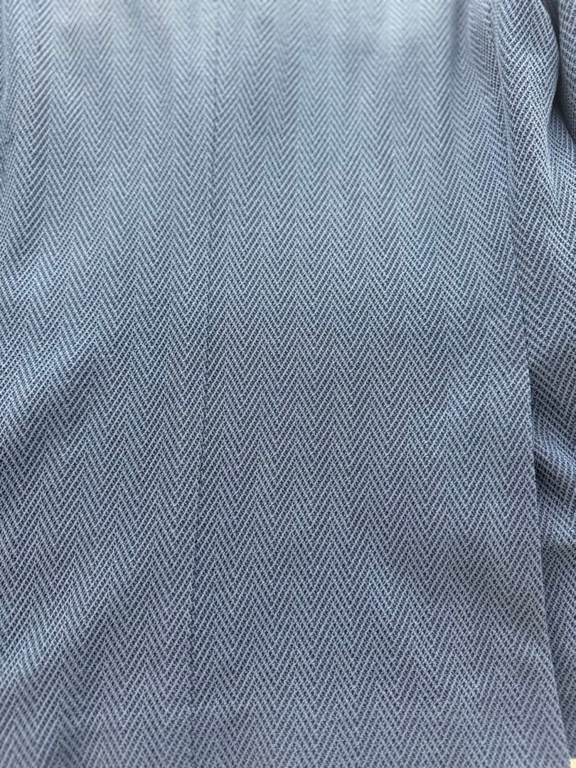 BRIONI ヘリンボーン ニット ジャケット ブルー