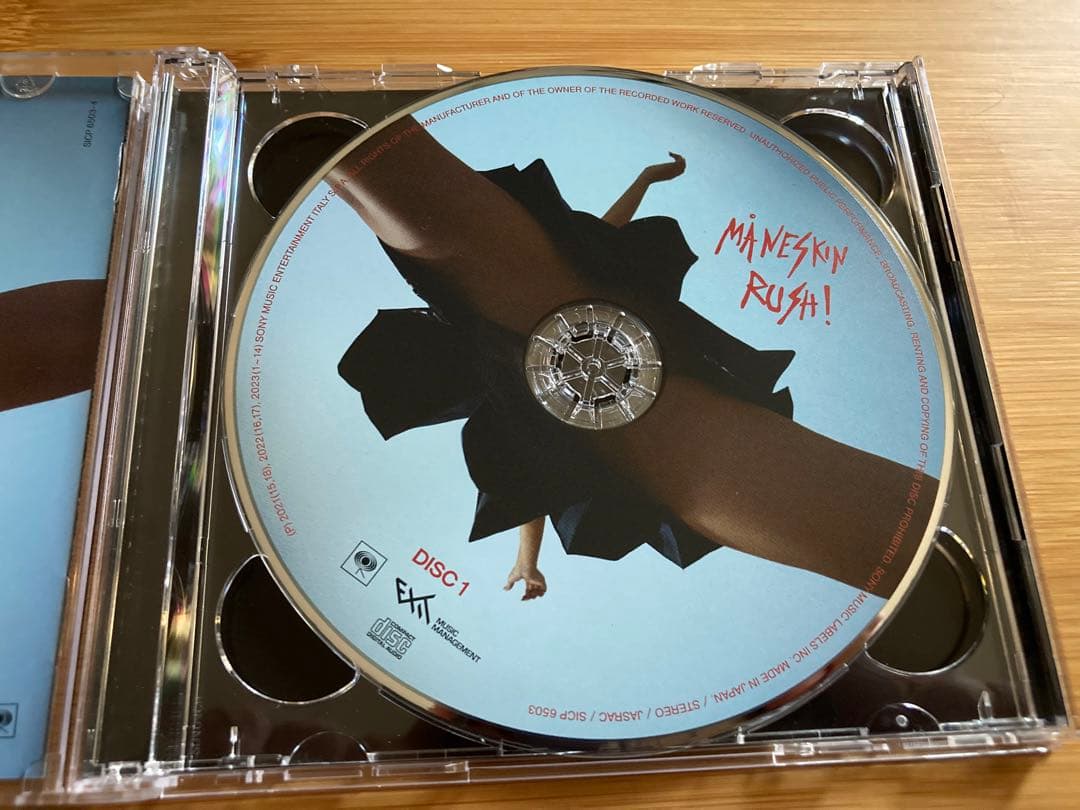 ダミアーノ直筆サイン　マネスキン　maneskin メガジャケット付初回盤2CD