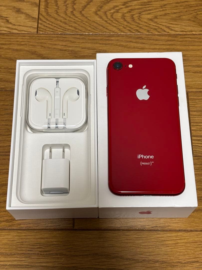 iPhone8 64GB PRODUCT RED バッテリー93%