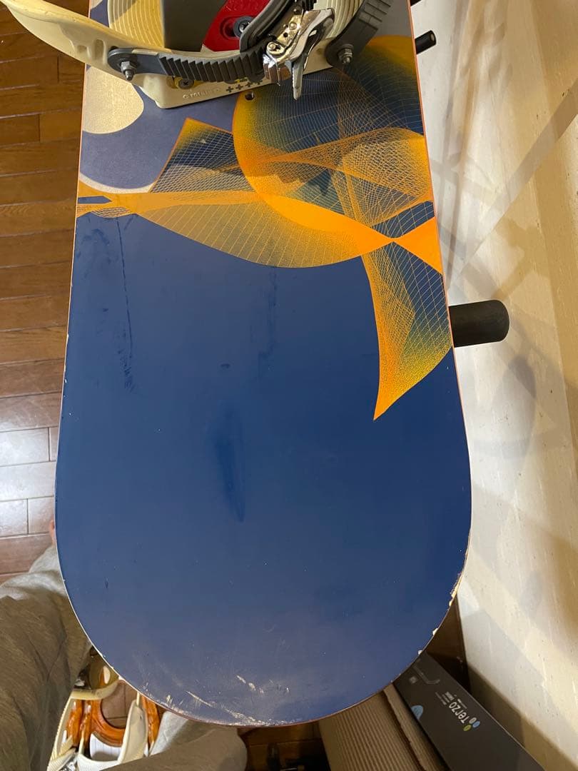 BURTON バートンスノーボード BURTONバインディング付き　Lサイズ