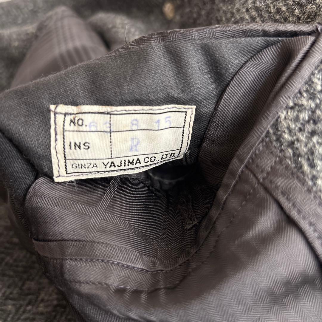 【GINZA YAJIMA】チェスターコート HarrisTweed 日本製