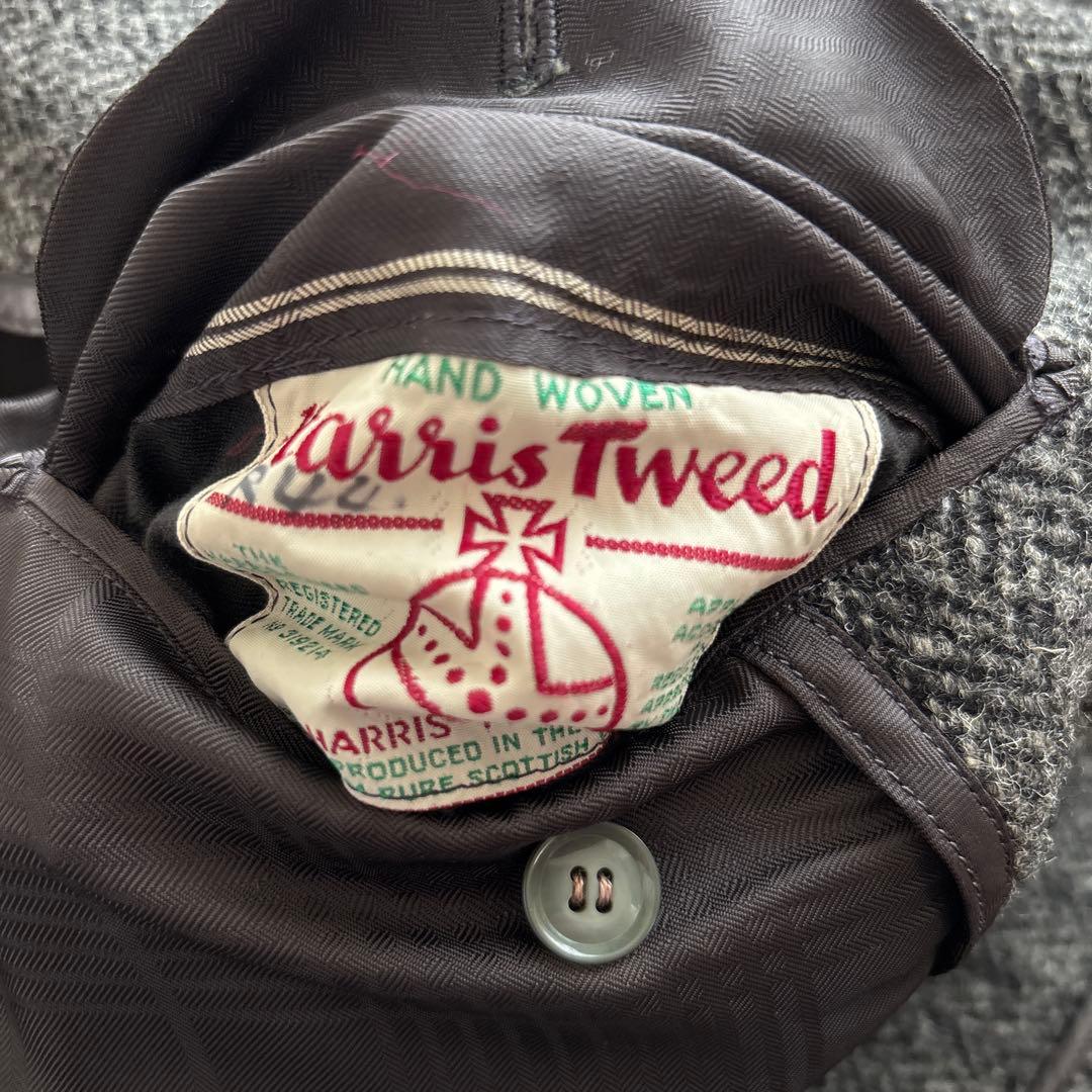 【GINZA YAJIMA】チェスターコート HarrisTweed 日本製