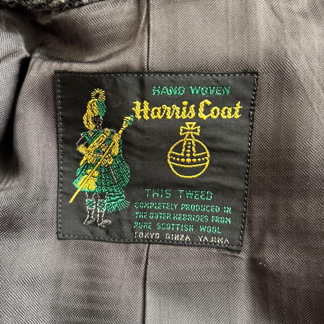 【GINZA YAJIMA】チェスターコート HarrisTweed 日本製