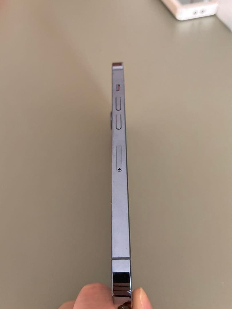 値下げ❗️「背面割れ有」iPhone13Pro 128 シエラブルー