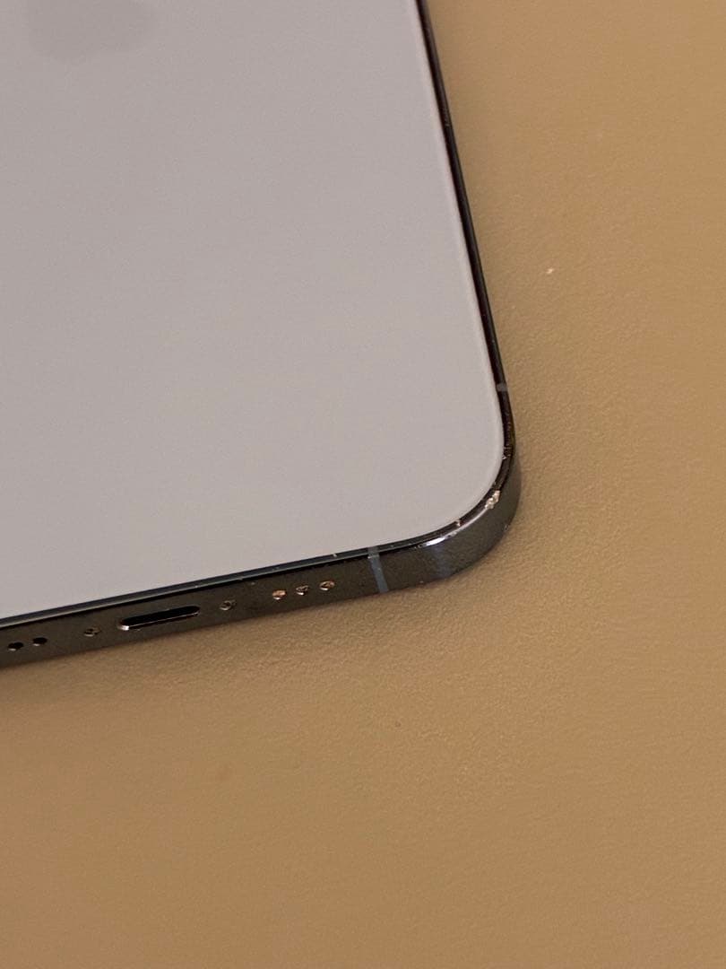 値下げ❗️「背面割れ有」iPhone13Pro 128 シエラブルー