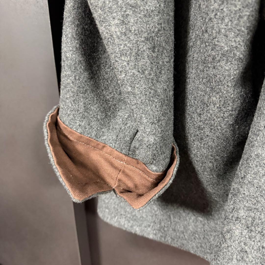 【破格】18aw kolor タスマニアメルトンWコート Pコート