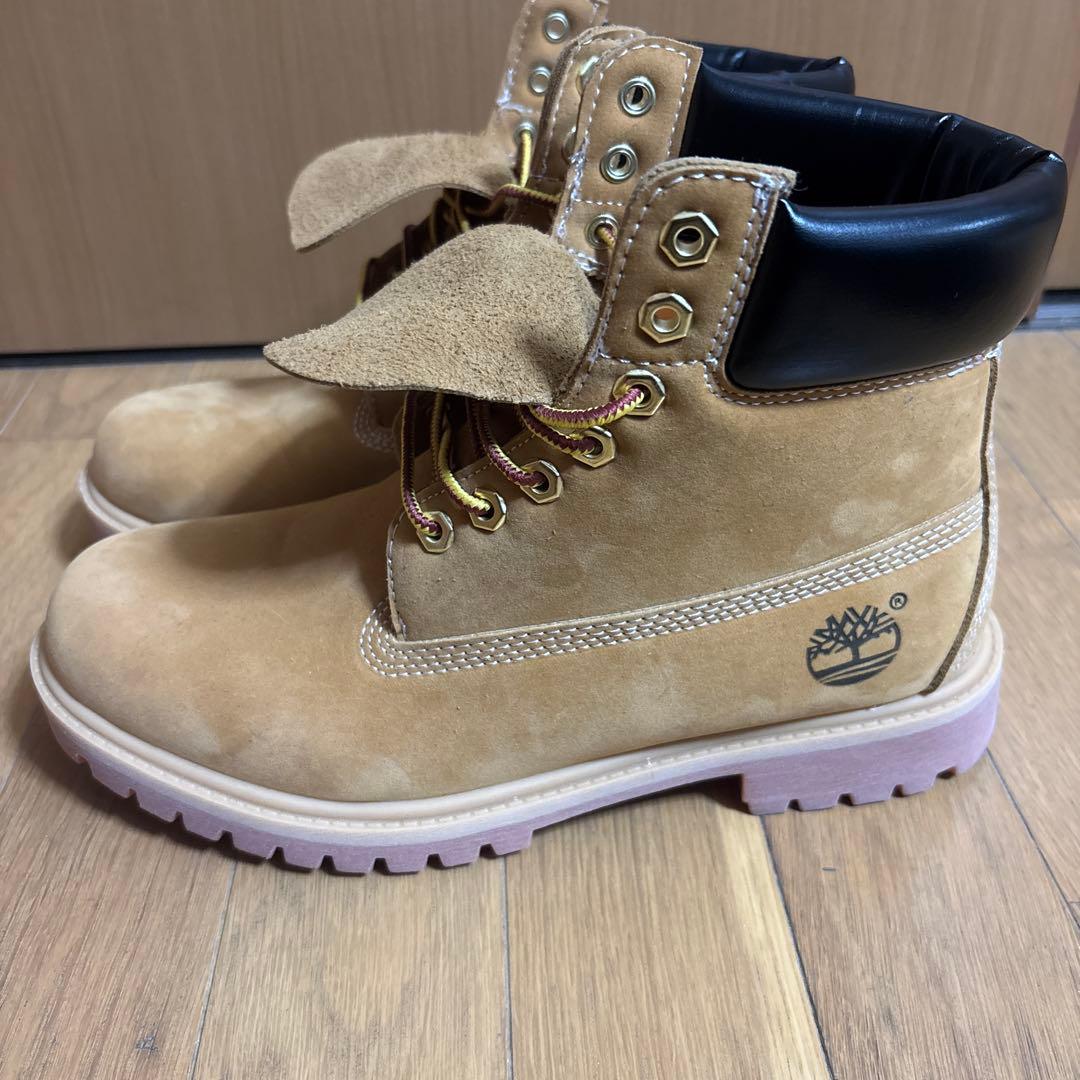 Timberland ベージュ ワークブーツ