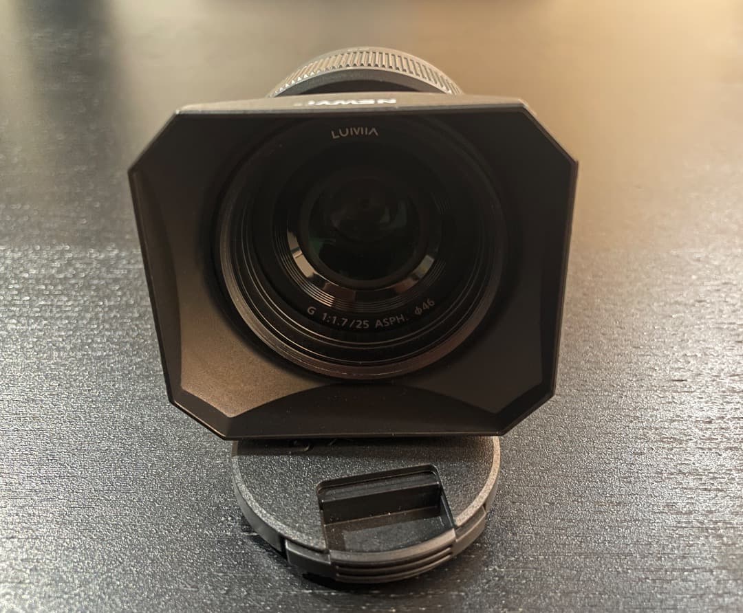 Panasonic Lumix G 25mm f/1.7 レンズMFT