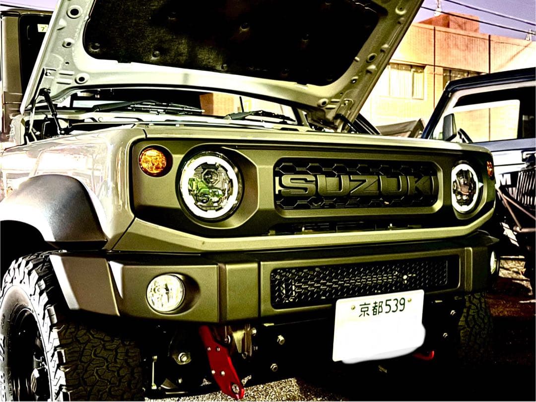 ランクルタイプ！ジムニー用ヘッドライト　ja11 ja12 ja22 64 74