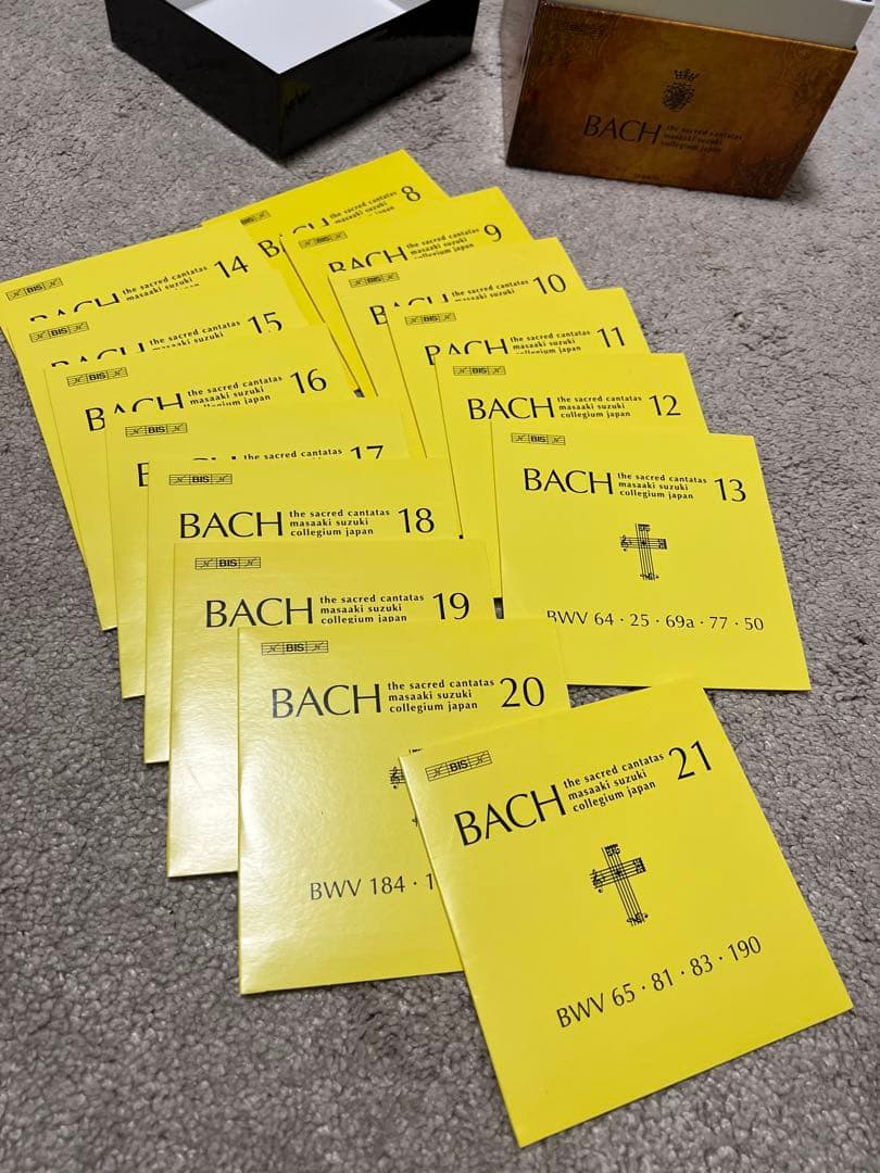 バッハ／教会カンタータ全集⭐︎鈴木雅明＆バッハ⭐︎55 SACD Hybrid