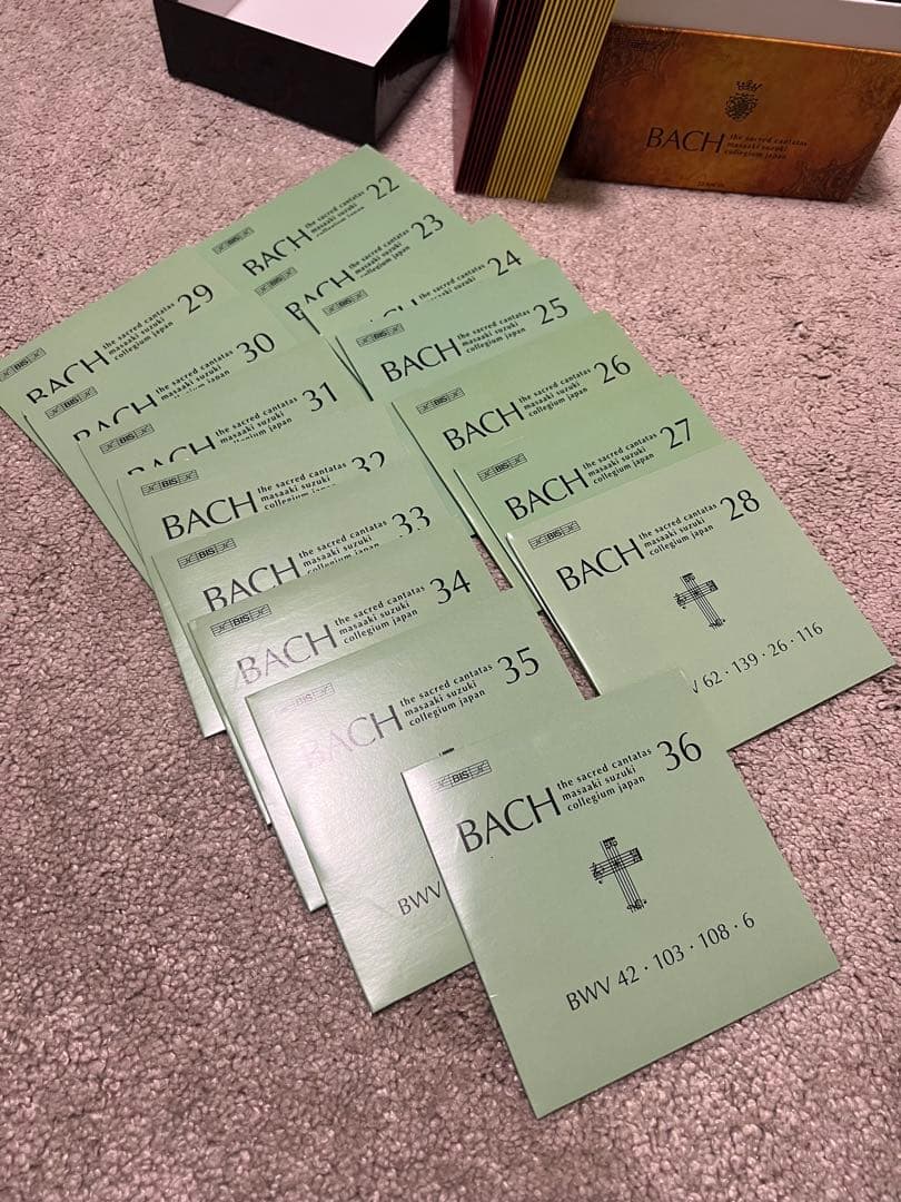 バッハ／教会カンタータ全集⭐︎鈴木雅明＆バッハ⭐︎55 SACD Hybrid