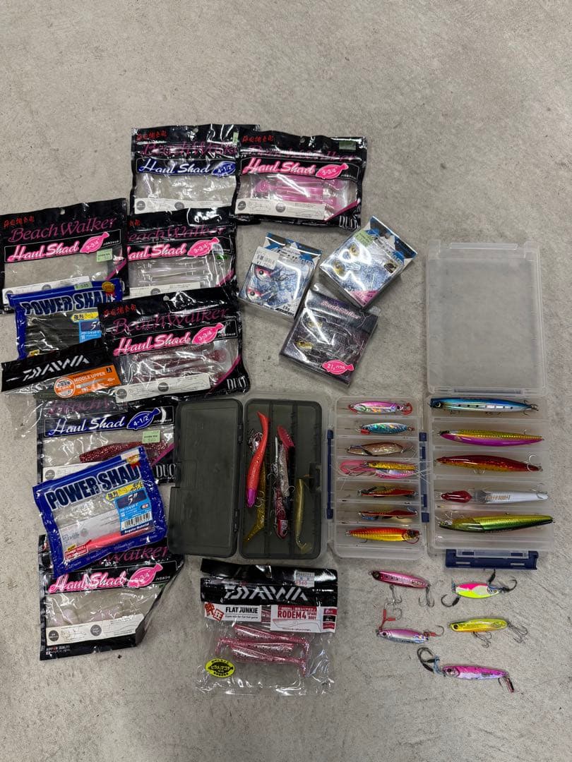 鈴*雅様 ヒラメサーフ　ルアー　ワームセット