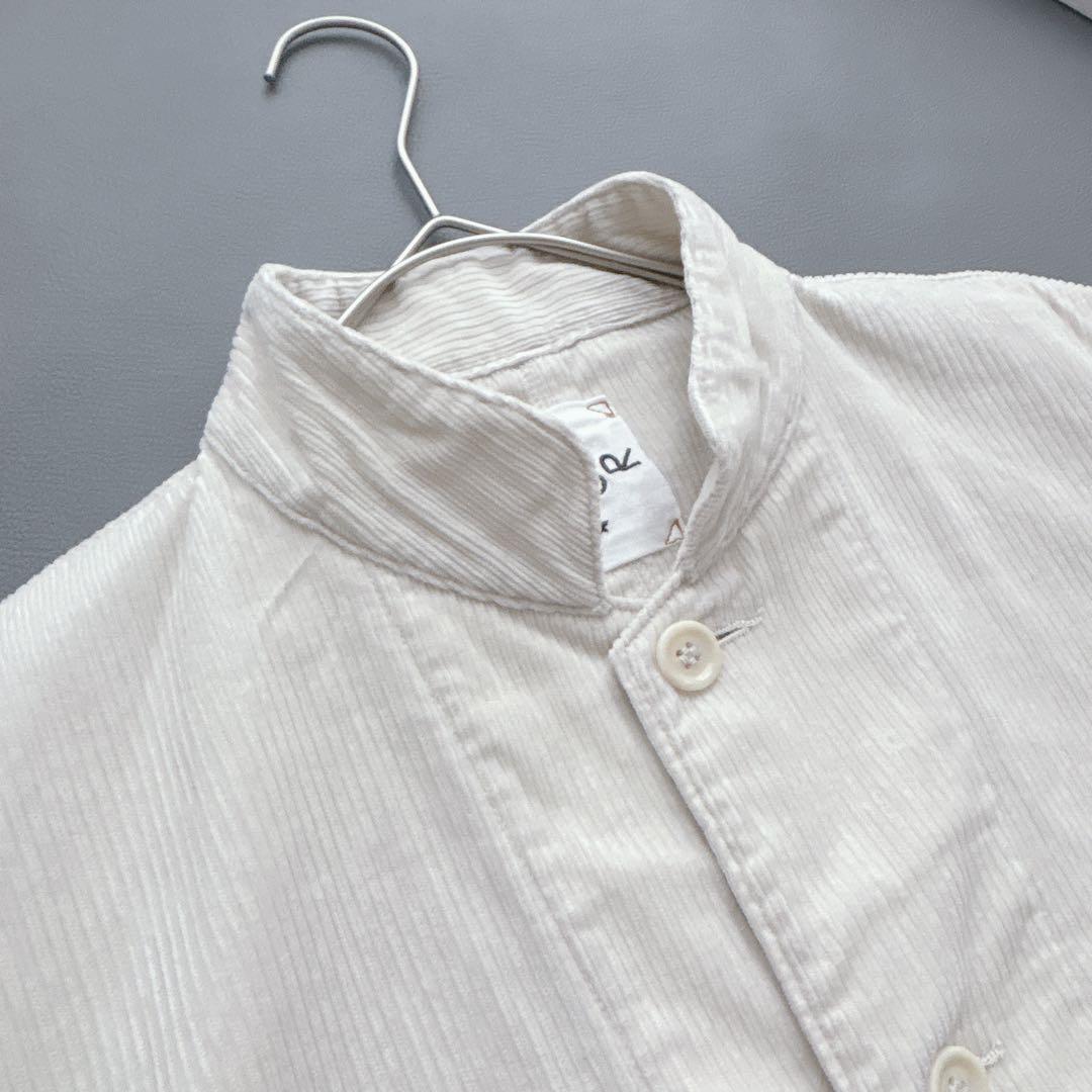 45R くてくてコーデュロイの908ジャケット スタンドカラー カバーオール