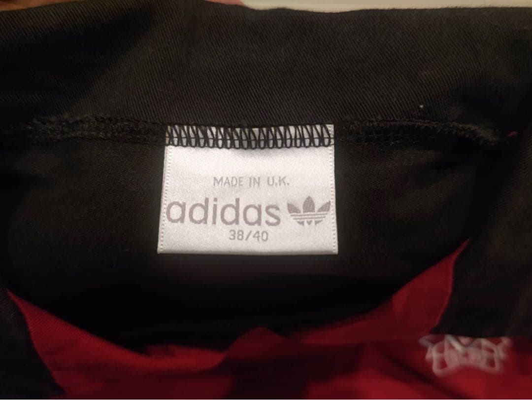 希少 90年代アディダス リバプールFC 刺繍コットンジャケットヴィンテージ