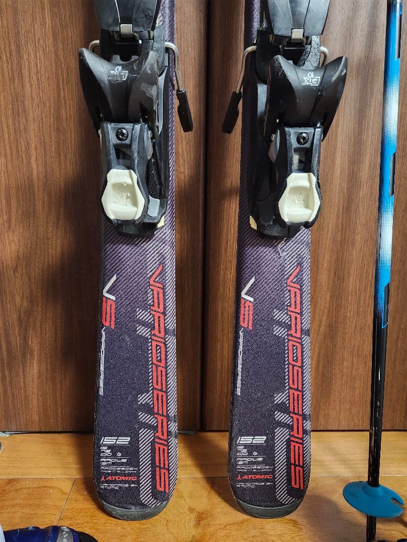アトミック　スキー板　152cm ブーツ　ストック　セット