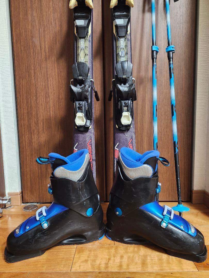 アトミック　スキー板　152cm ブーツ　ストック　セット