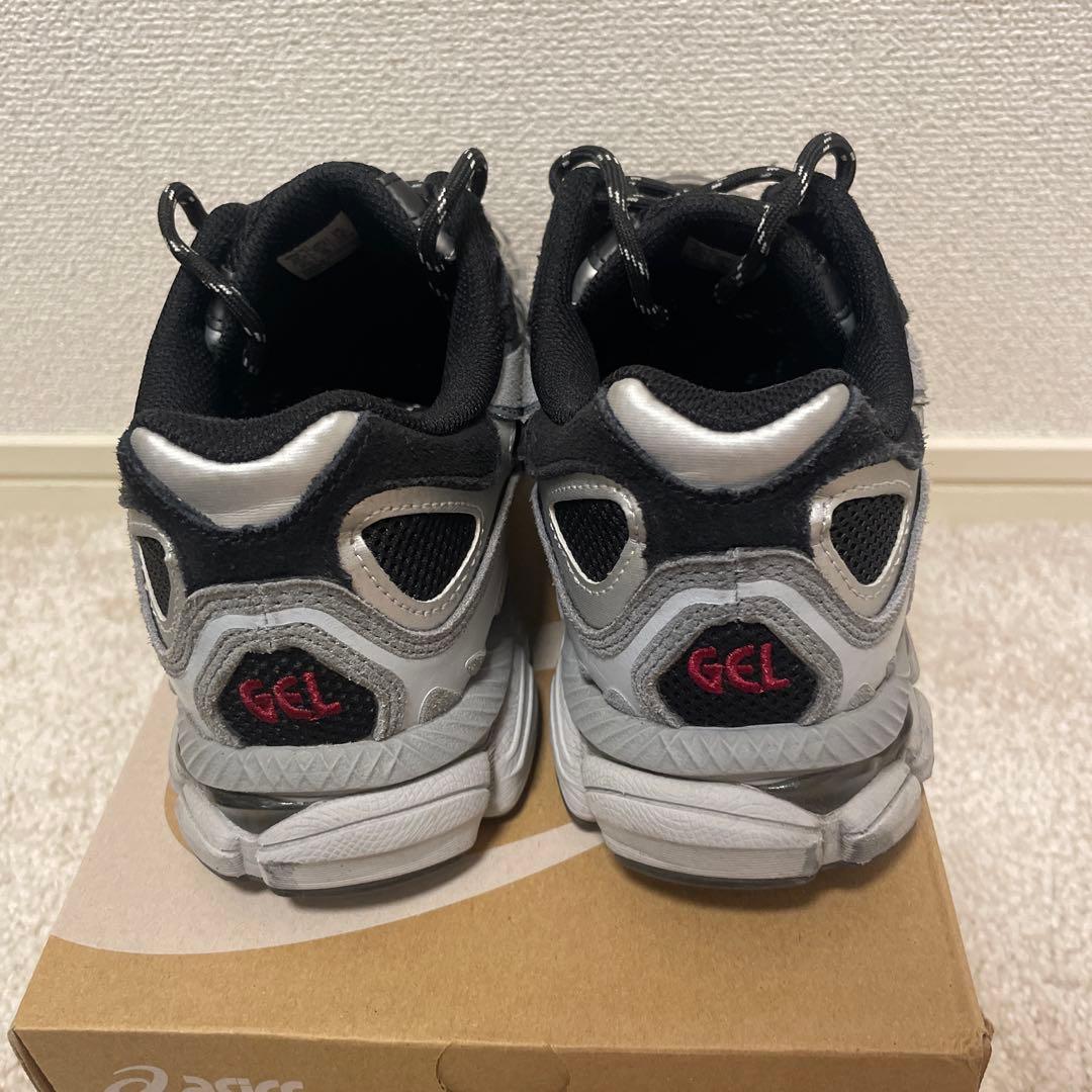 asics GEL-NYC BLACK/FJORD GREY 25.5 販路限定