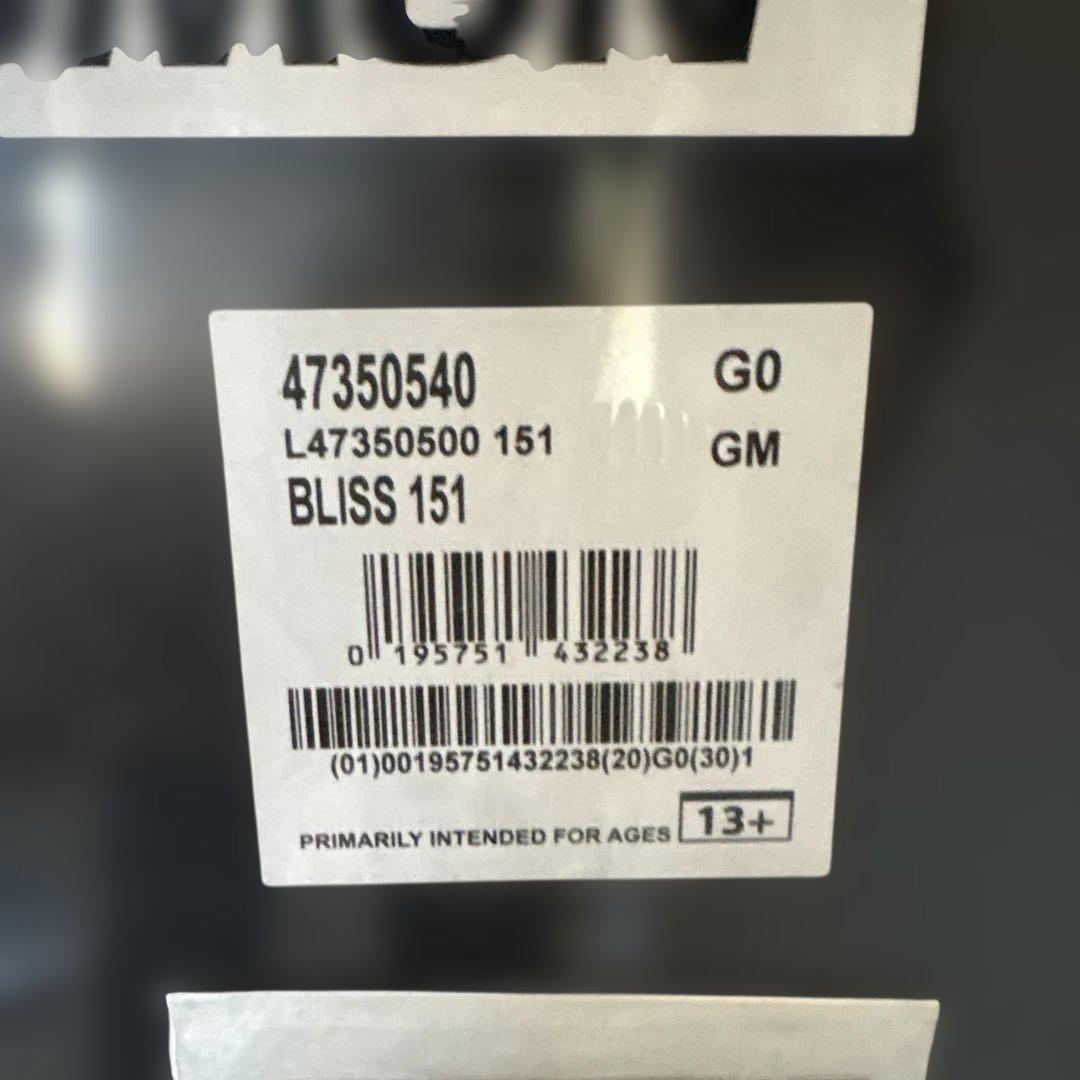 BLISS 151 スノーボード　スノボ　サロモン