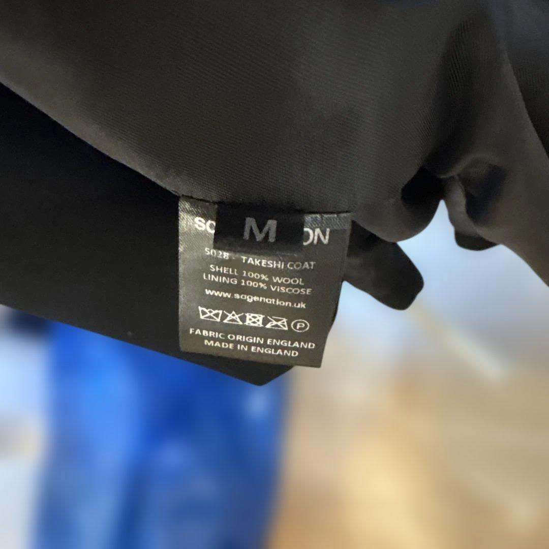 sagenation Takeshiコート　ウールコート