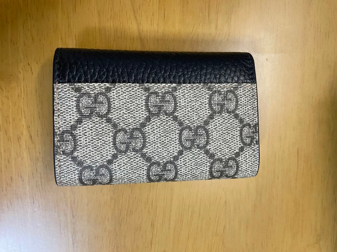 GUCCI〔GGマーモント〕 レザー キーケース