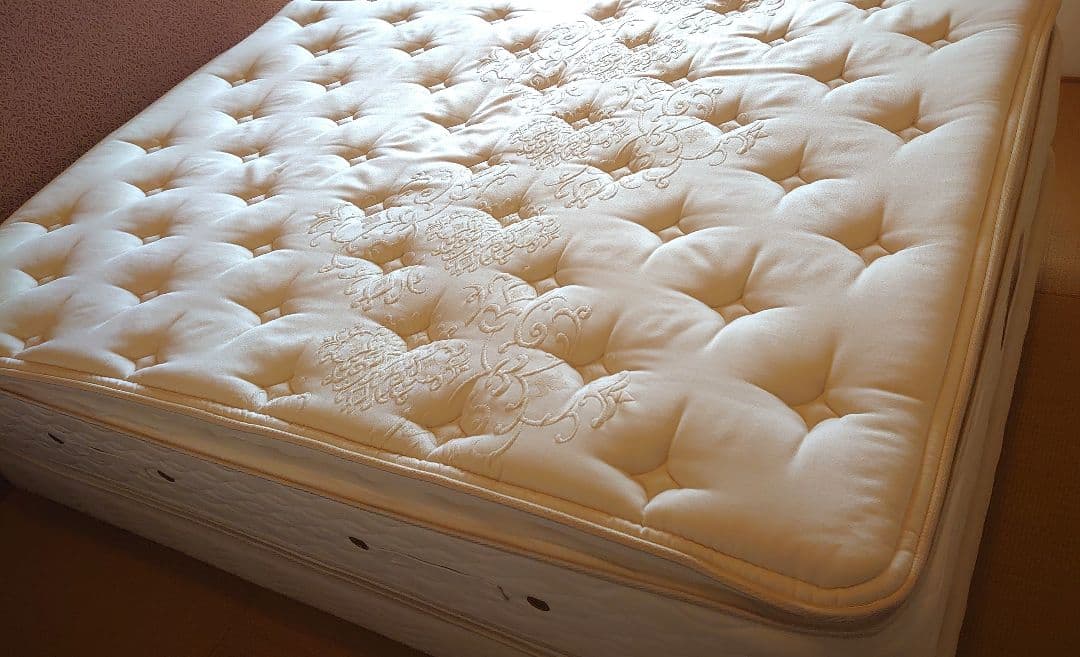 Hana♡シモンズ カスタムロイヤル マットレス ダブル 上下セット