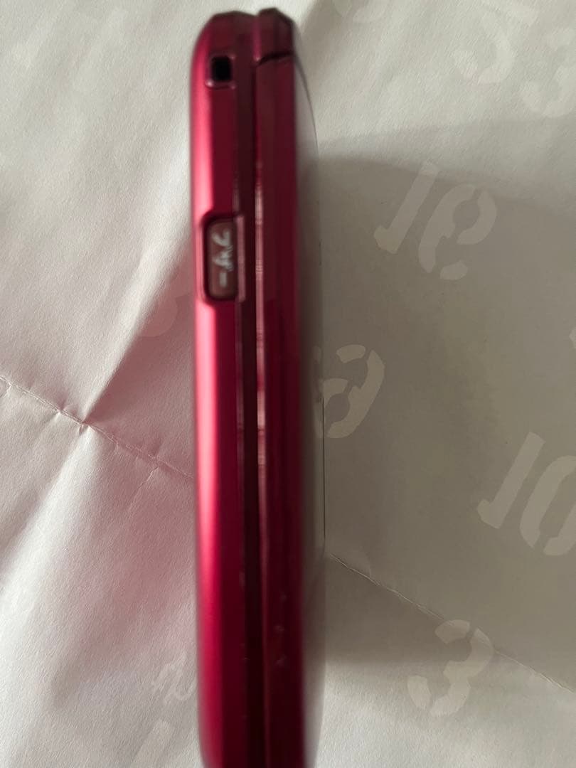 au KYF43 赤 折りたたみ式携帯電話 本体