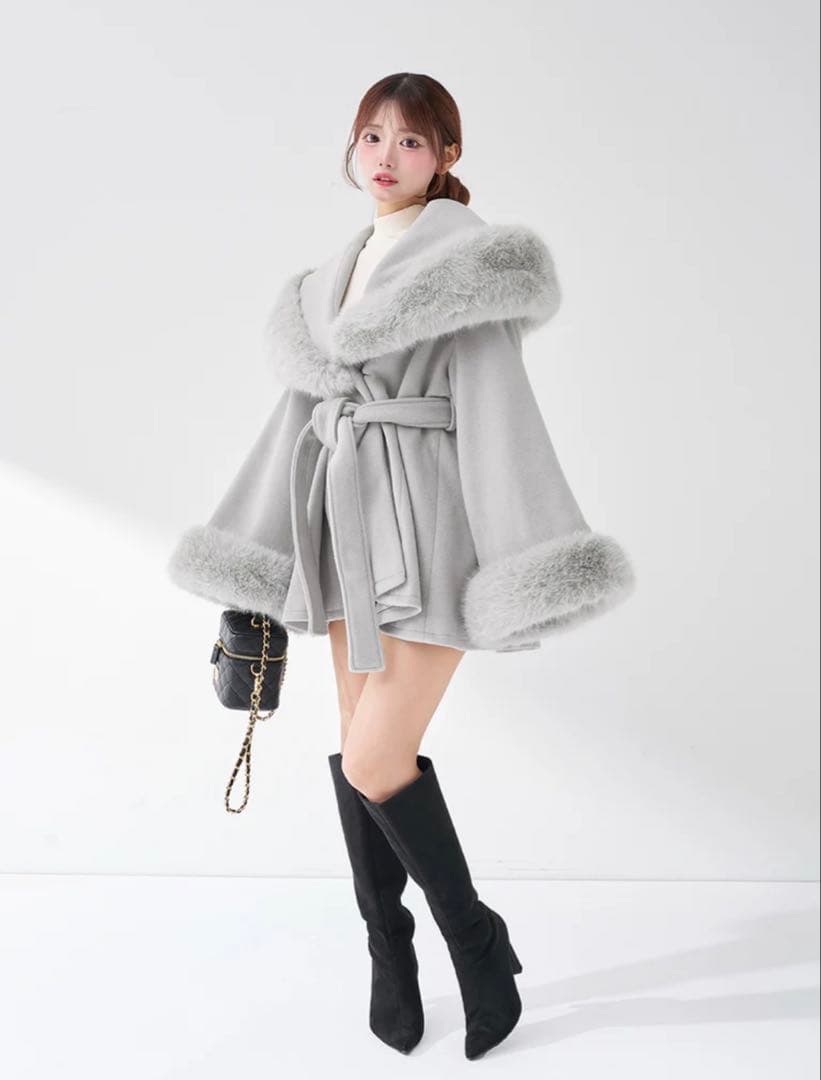 Darich ウエストベルト プリンセスラインコート