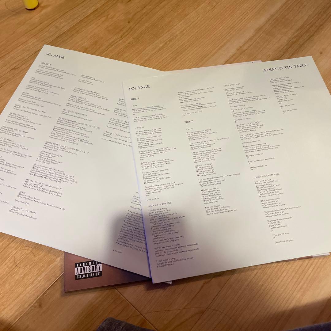 洋楽 Solange / A Seat at the Table