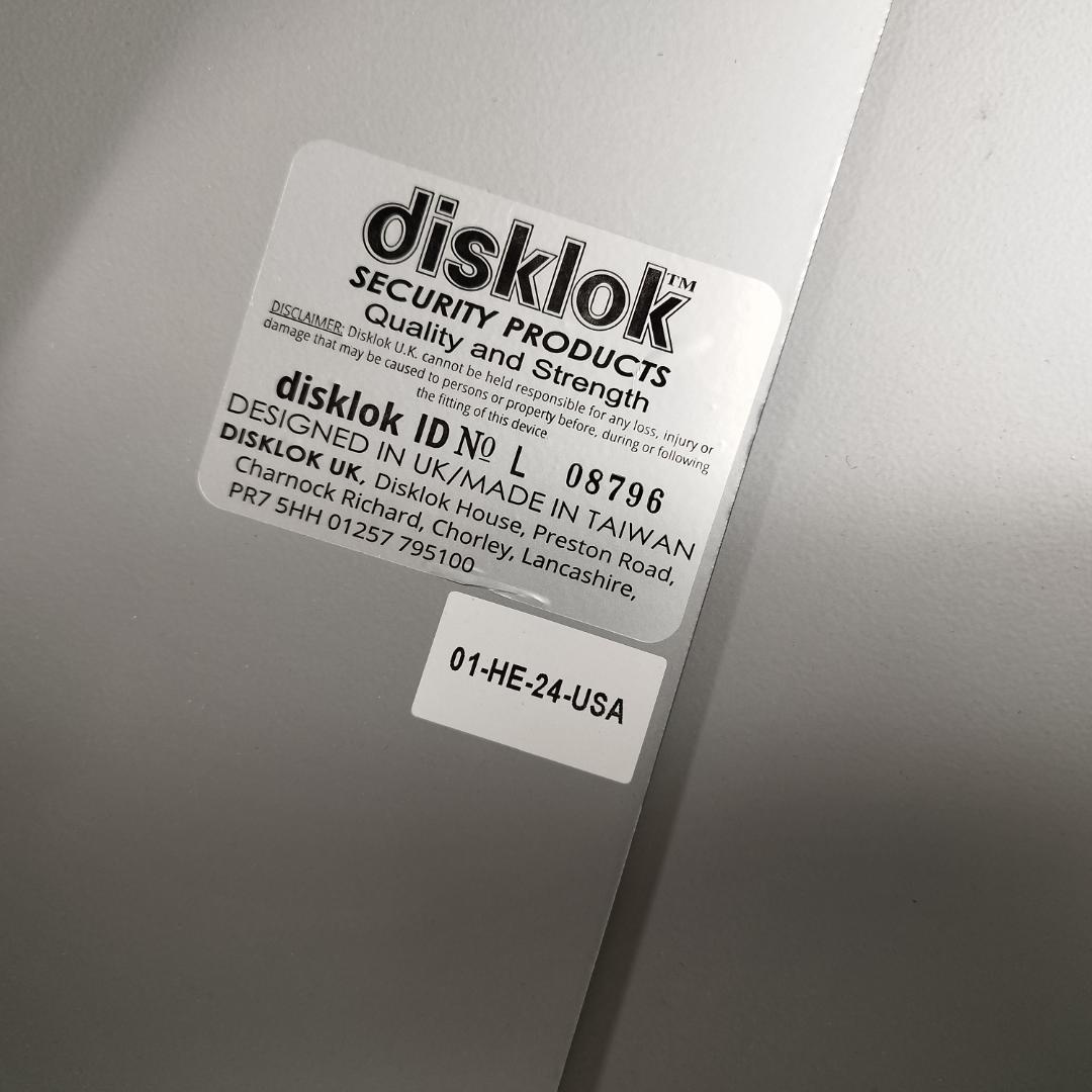 Disklok ハンドルロック ステアリング ロック カーセキュリティ I4O2