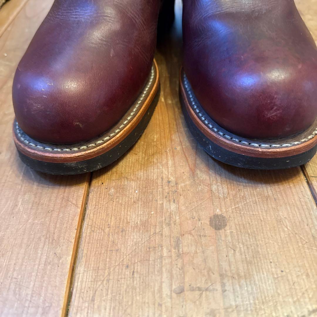 Chippewa エンジニアブーツ バーガンディ