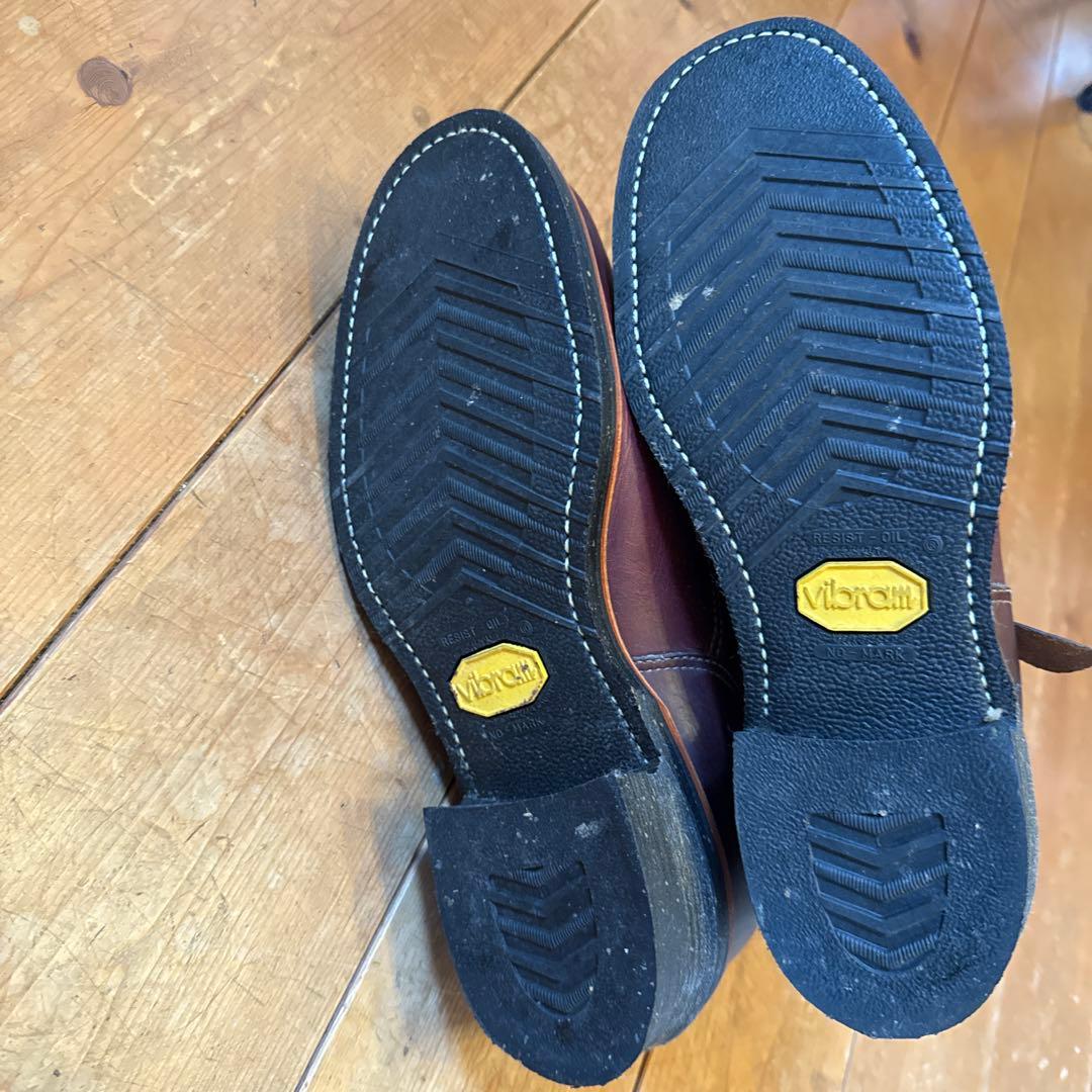 Chippewa エンジニアブーツ バーガンディ