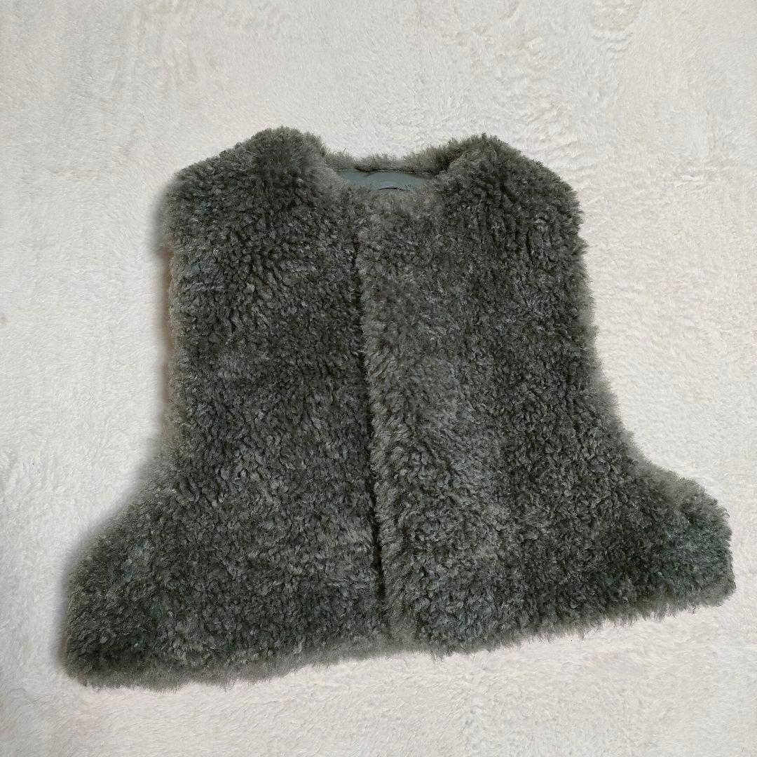 eansa様【新品】HYKE◎FAUX SHEARLING VEST ボアベスト