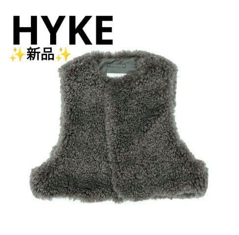 eansa様【新品】HYKE◎FAUX SHEARLING VEST ボアベスト