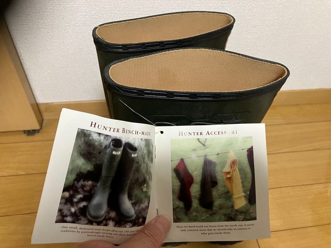 【新品】HUNTER made in UK UNISEX UK6(25cm)