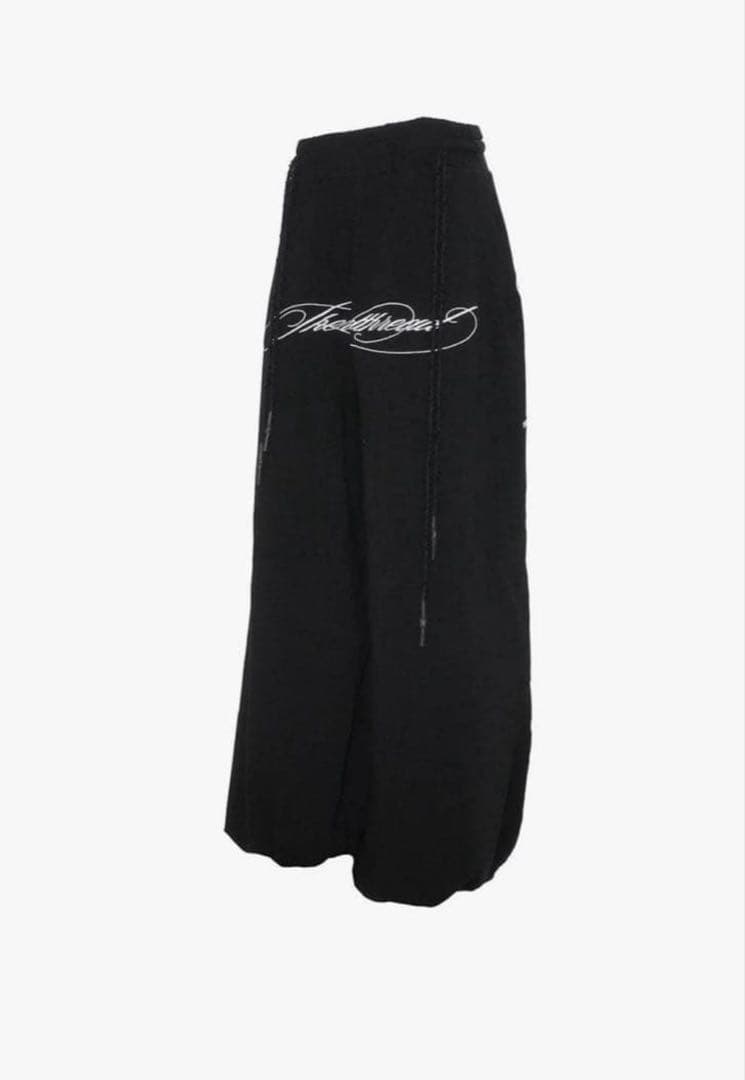 パンツ THEREDTHREAD S EMBROIDERY RIBBON PANTS