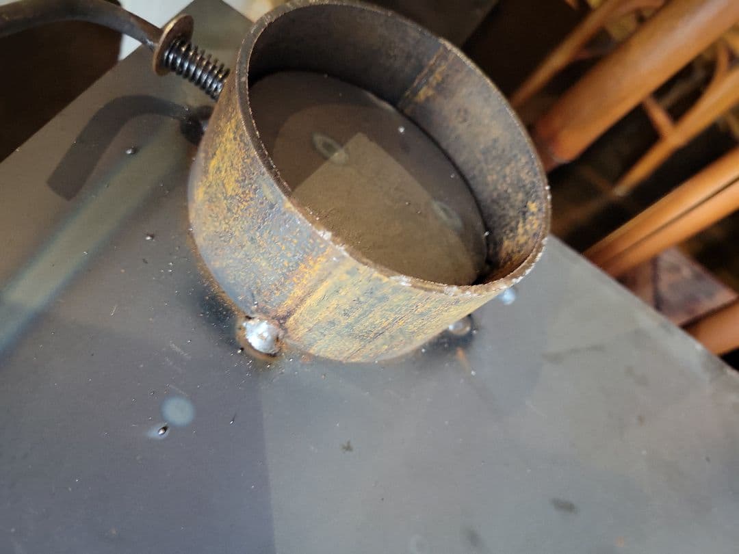 コンパクト薪ストーブ 金属製