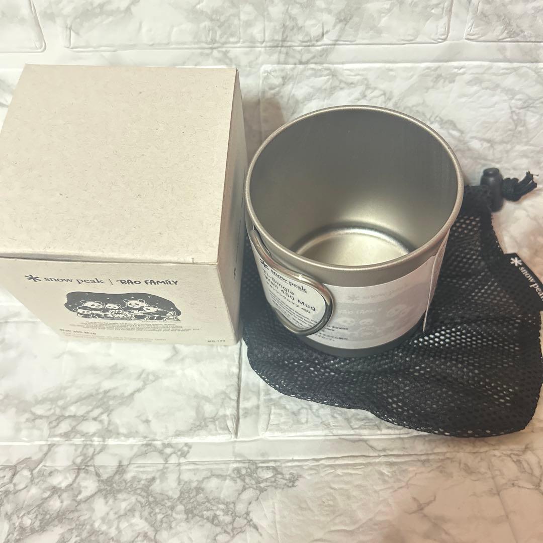 スノーピーク　チタンシングルマグ　450 エバーランド　限定　パンダ　コラボ