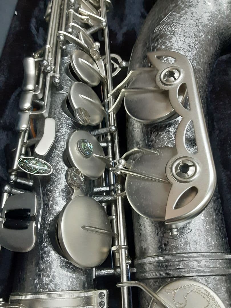 テナーサックスantiguaパワーベルBC4248中古鳴り良い