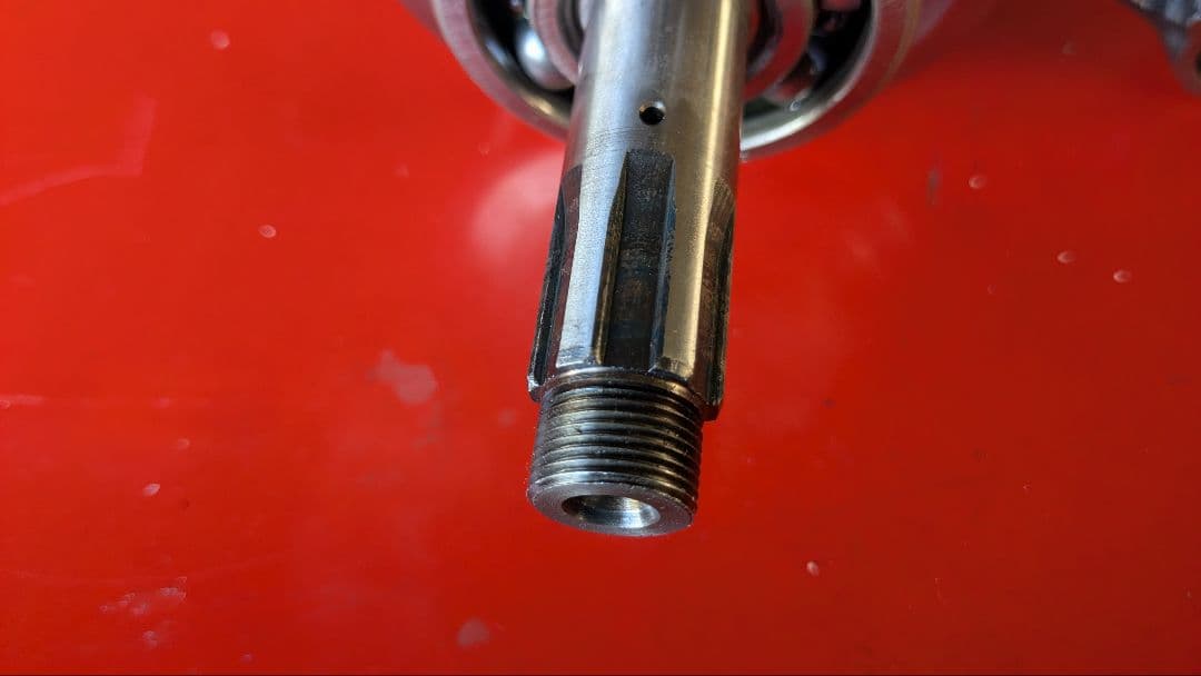 6Vモンキー　Sクランクシャフト（41.4mm） 良好 ダックス　シャリー