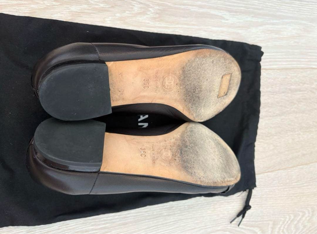 CHANEL フラットシューズ36