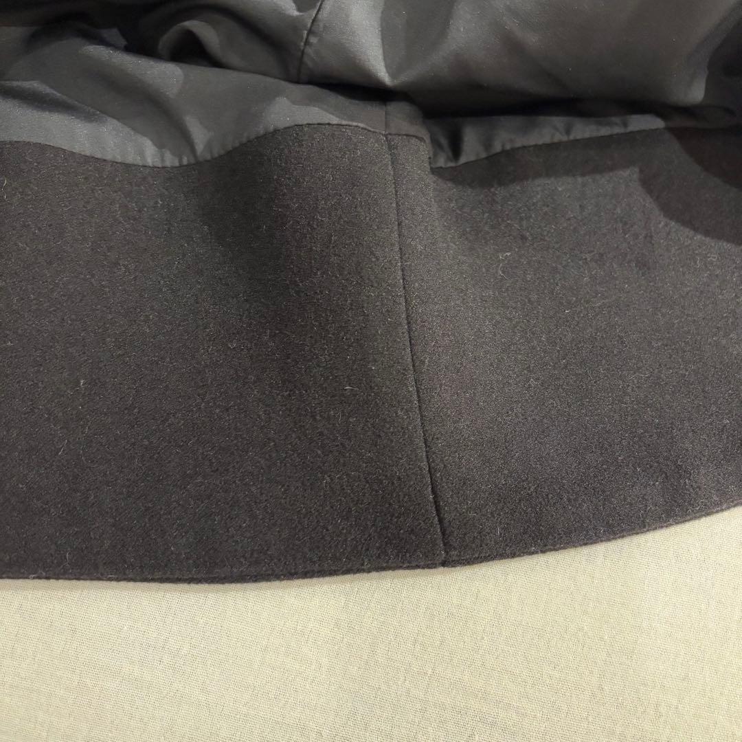 【美品】マチャット machatt ベスト黒　ぺプラムベスト　ジレ