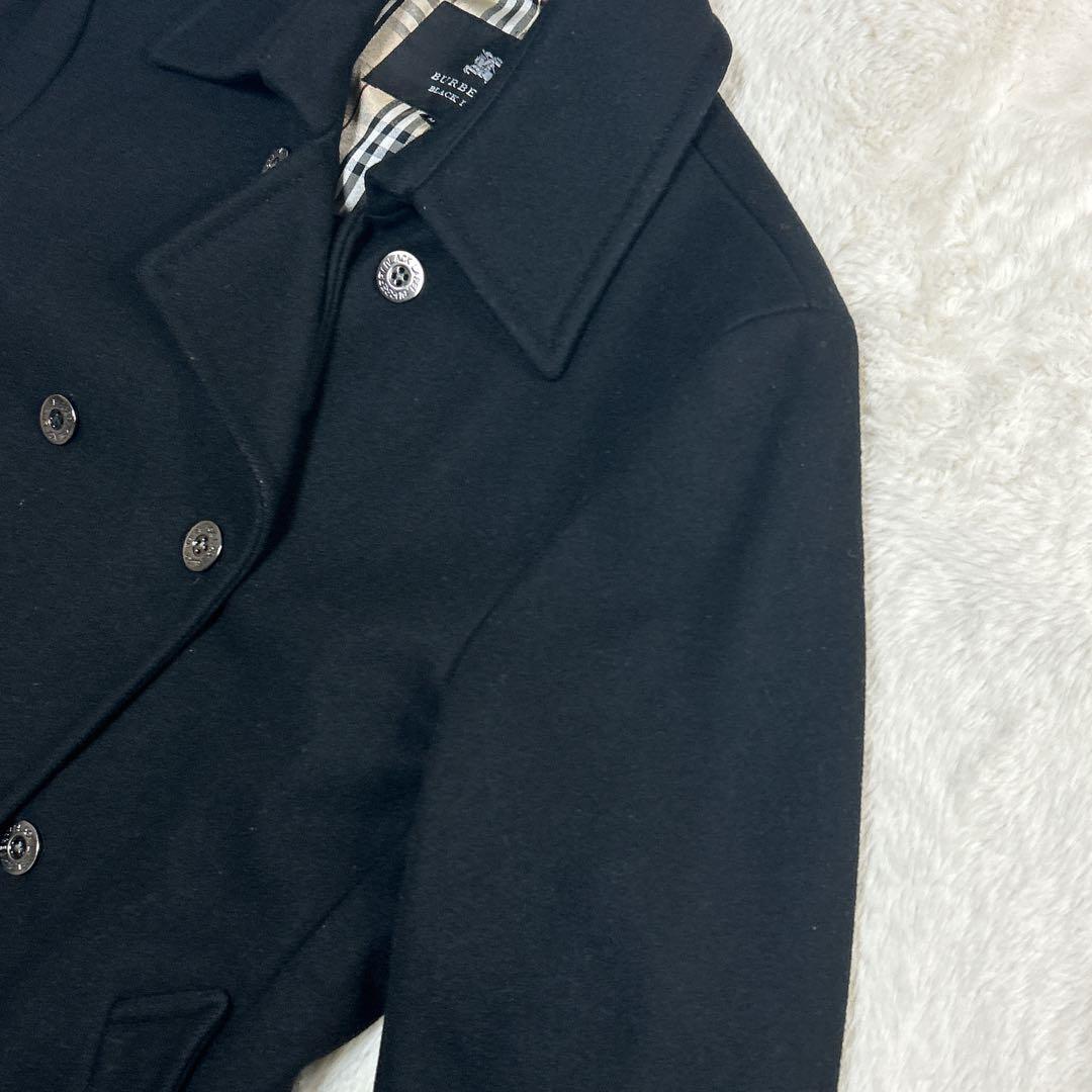 BURBERRY バーバリーブラックレーベル　カシミヤ混 コート　ノバチェック