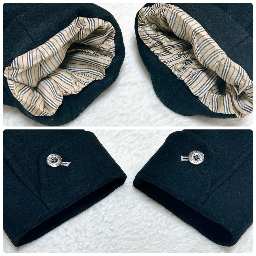 BURBERRY バーバリーブラックレーベル　カシミヤ混 コート　ノバチェック