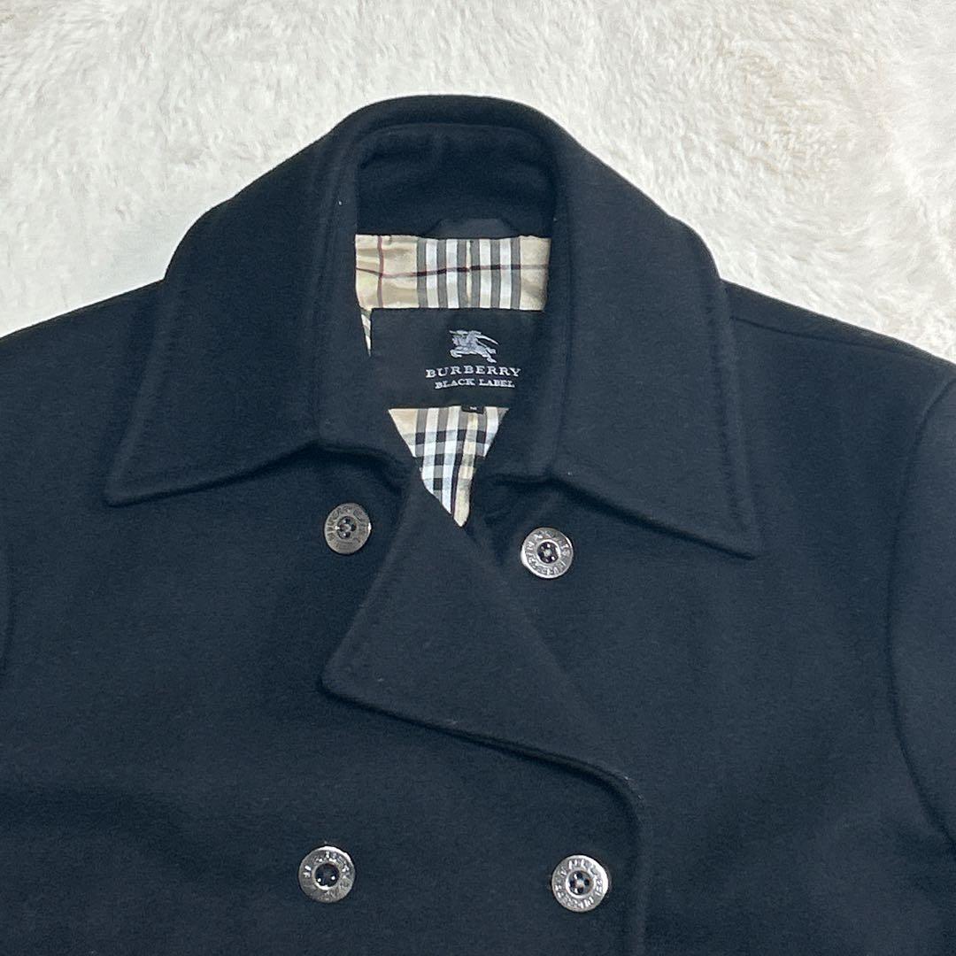 BURBERRY バーバリーブラックレーベル　カシミヤ混 コート　ノバチェック