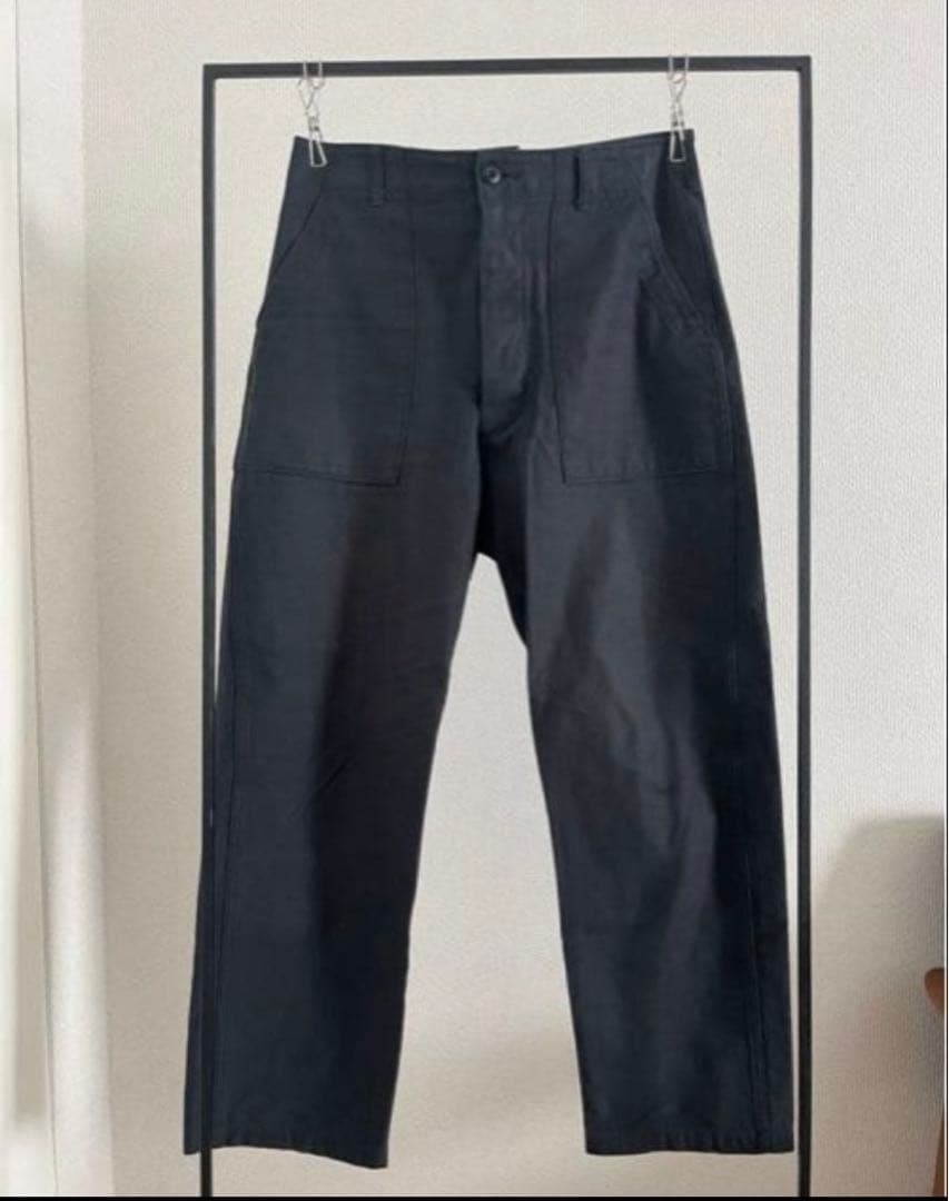 【美品】CIOTA ベイカーパンツ ダークネイビー 4