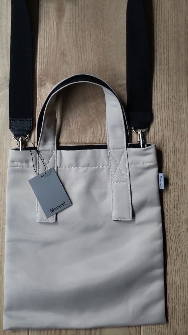 ★未使用★Meravel ミーラベル make better bag Ivory